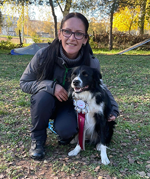 Jessica Bellmann mit Yoshi